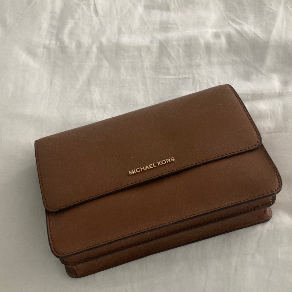 Michael Kors Tan Crossbody Bag